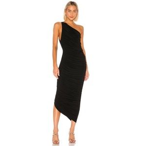 Norma Kamali black Diana dress